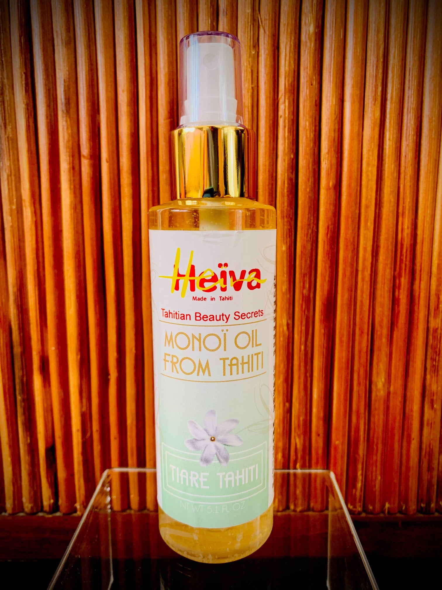 Monoi Heiva 100% Naturel Tamanu Tahiti et Lavande (HE) 150mL